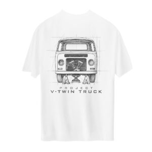 Project V-Twin Truck - Oversize Kırık Beyaz
