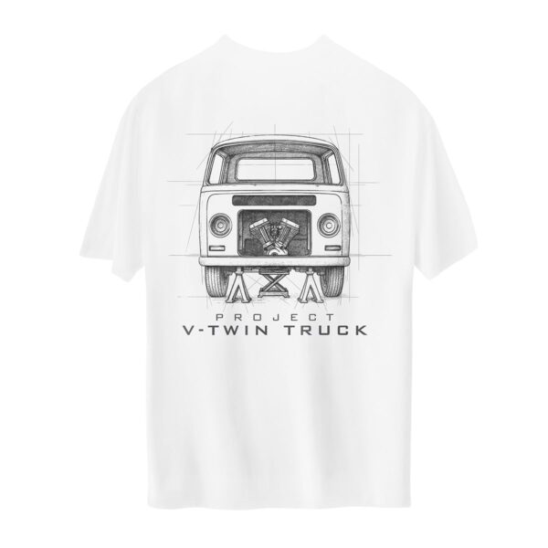 Project V-Twin Truck - Oversize Kırık Beyaz - Görsel 2