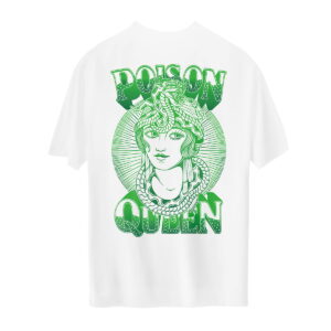 Poison Queen - Oversize Kırık Beyaz